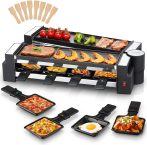 Notre test de l’appareil à raclette FOHERE Rotative 8 Personnes